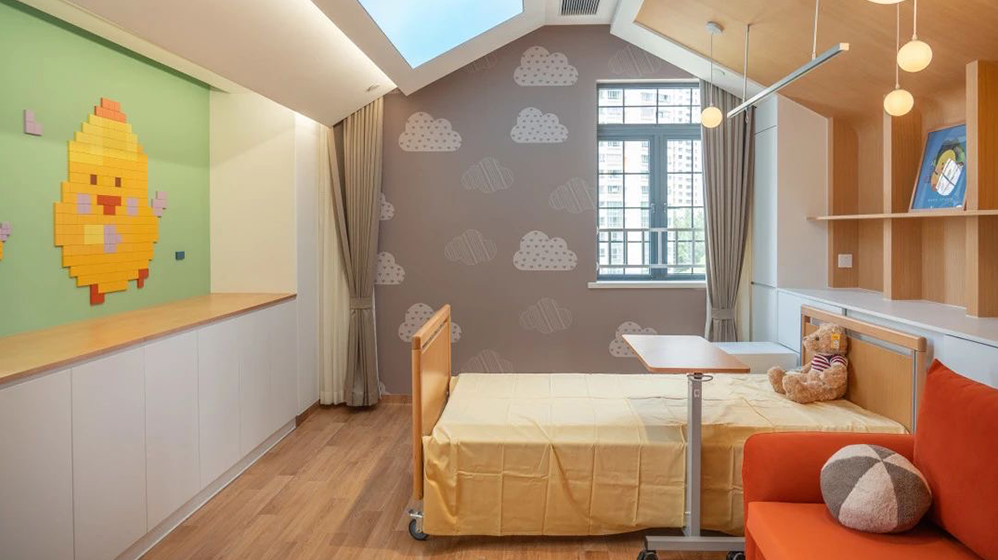 上海市儿童医院多了一间“关怀室”，让重症家庭可陪伴可告别