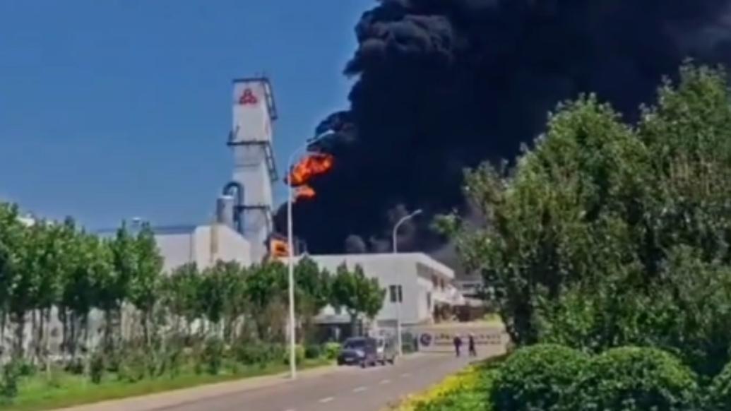 天津一化工厂发生火灾事故，已造成7人受伤1人失联