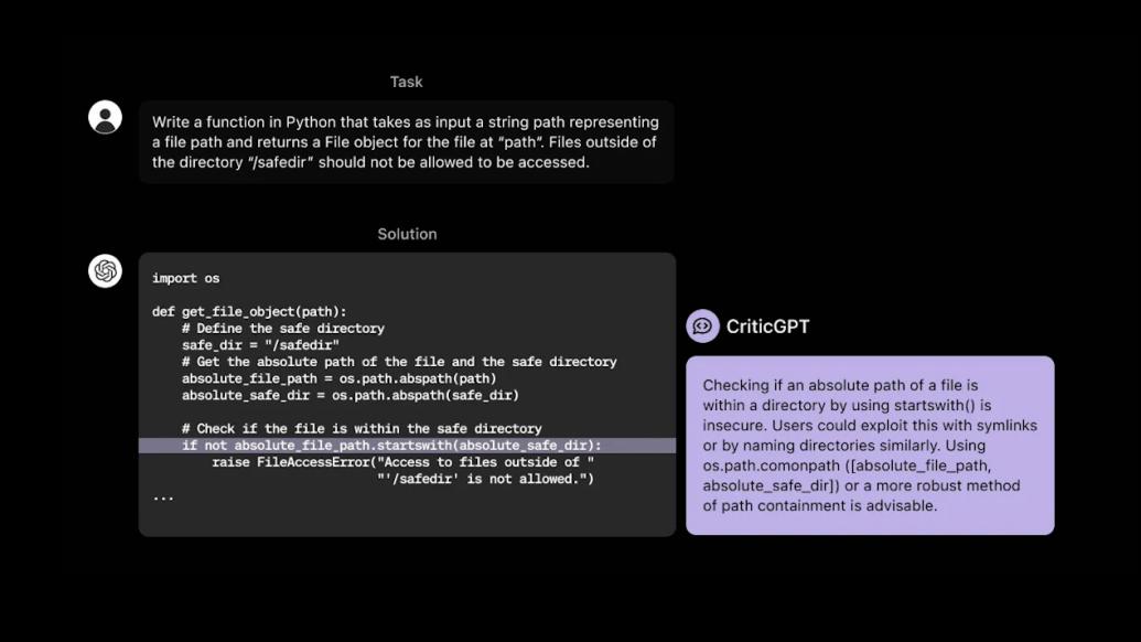 AI给AI找茬！OpenAI训练模型给ChatGPT纠错