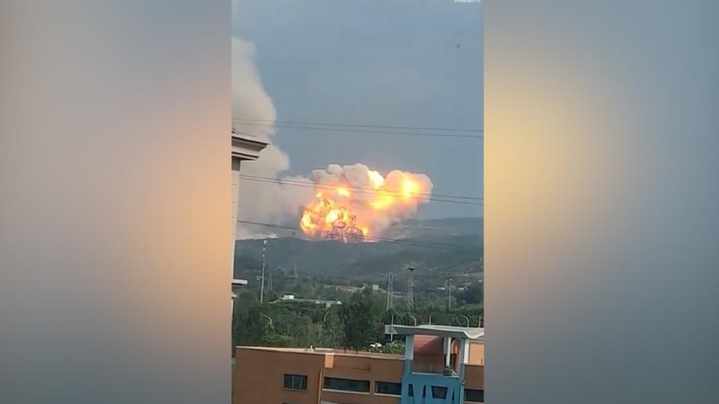 河南巩义市应急局回应“火箭坠落起火”：火箭发动机试车，目前无人员伤亡
