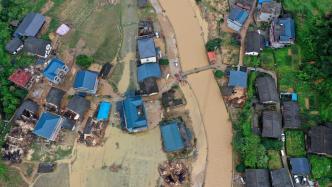 早安·世界｜洪水导致广西板榄镇63间房屋倒塌，无人员伤亡