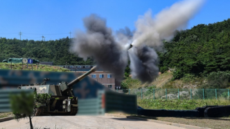 时隔近6年，韩国再次在朝韩边境地区进行炮击训练