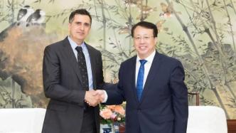龔正會(huì)見(jiàn)新思科技總裁兼首席執(zhí)行官蓋思新