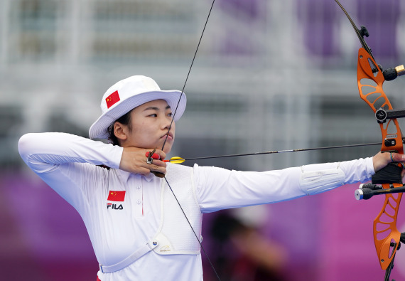 韩国射箭女神图片