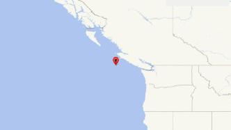 加拿大温哥华岛附近海域发生6.5级地震，震源深度10公里