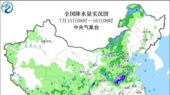 强降雨集中在河南山东安徽江苏等地，警惕次生灾害 