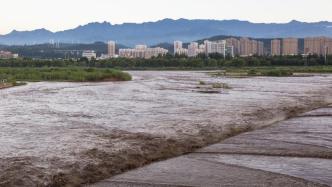 黄河支流渭河出现今年第1号洪水