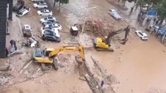 陕西宝鸡暴雨洪灾致5人遇难8人失联，当地正展开抢险救灾
