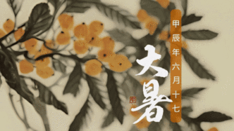 文化中国行｜AI二十四节气⑫大暑：百果压满枝