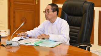 缅甸临时总统敏瑞因健康问题接受治疗