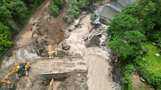 水利部全力应对四川汉源县暴雨泥石流灾害