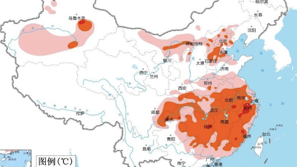 多地最高氣溫超40℃！中央氣象臺持續發布高溫橙色預警