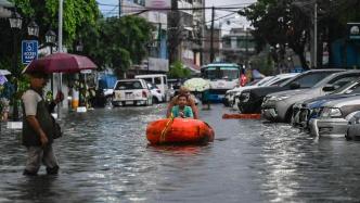 因强降雨引发洪水，菲律宾首都宣布进入灾难状态