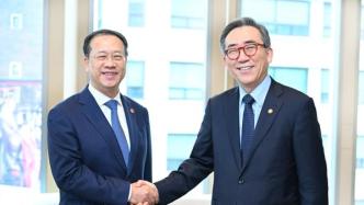 马朝旭副部长同韩方举行第十次中韩外交部门高级别战略对话