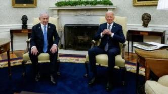 美国总统与以色列总理举行会谈，讨论加沙停火问题
