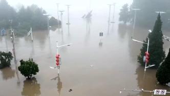 鸭绿江河水继续上涨，预计今日将出现最大洪峰流量