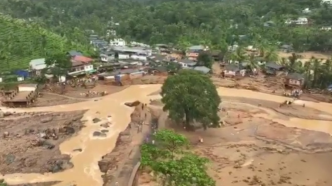 印度喀拉拉邦山体滑坡已致282人死亡