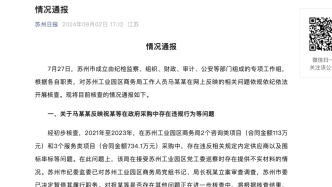 苏州通报“清华毕业生举报局长”：涉事局长被查，暂停其职务