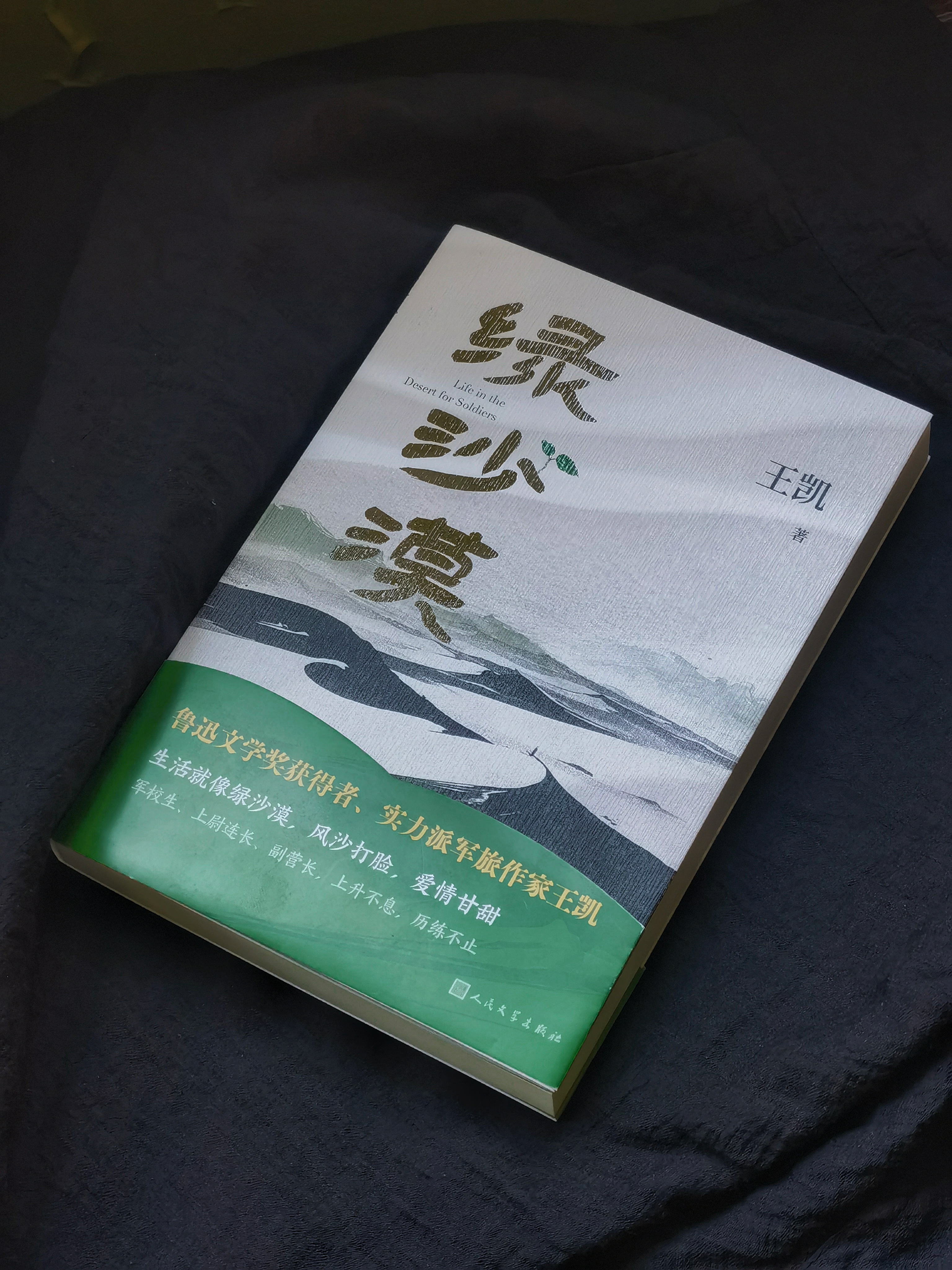 军旅作家王凯《绿沙漠》出版，书写西部沙漠驻防生活