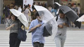 台风“安比”逼近日本关东地区，数百航班停飞多条新干线停运