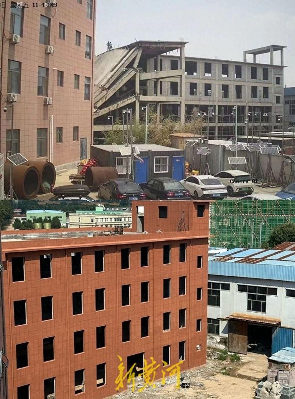 济南长清一危楼拆除部分后停工，住建部门建议拆、街道称有纠纷