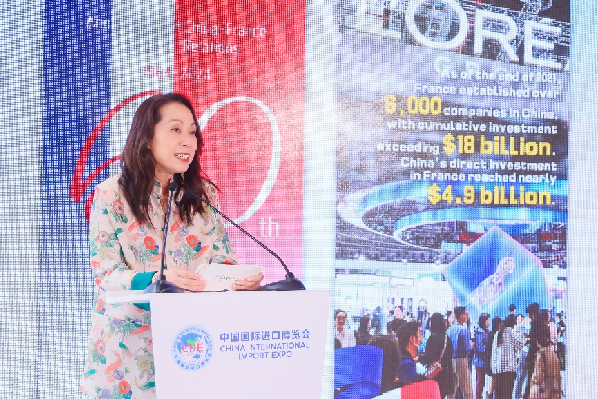 进博会展盟主席单位欧莱雅兰珍珍:以公关创新,织就中法合作共赢之路