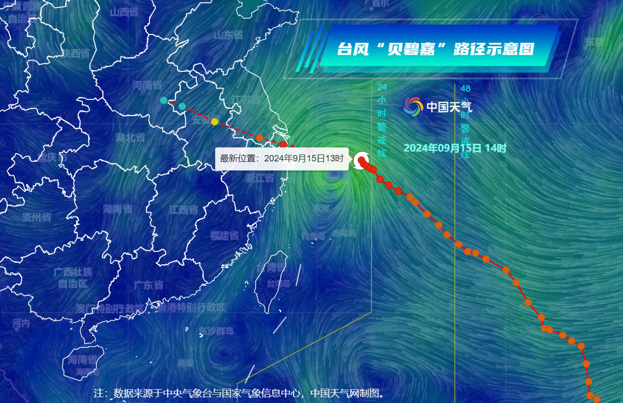 持续滚动｜“贝碧嘉”已打开台风眼，上海升级台风Ⅰ级应急响应