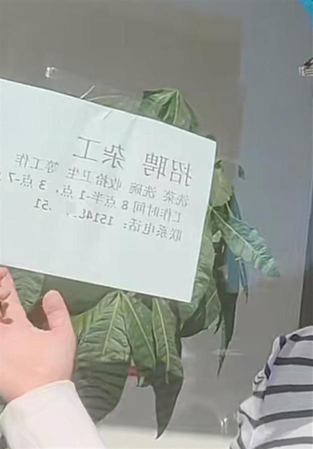 网民称在店门口张贴招聘信息被罚，乌兰浩特：执法对象误解，不予处罚