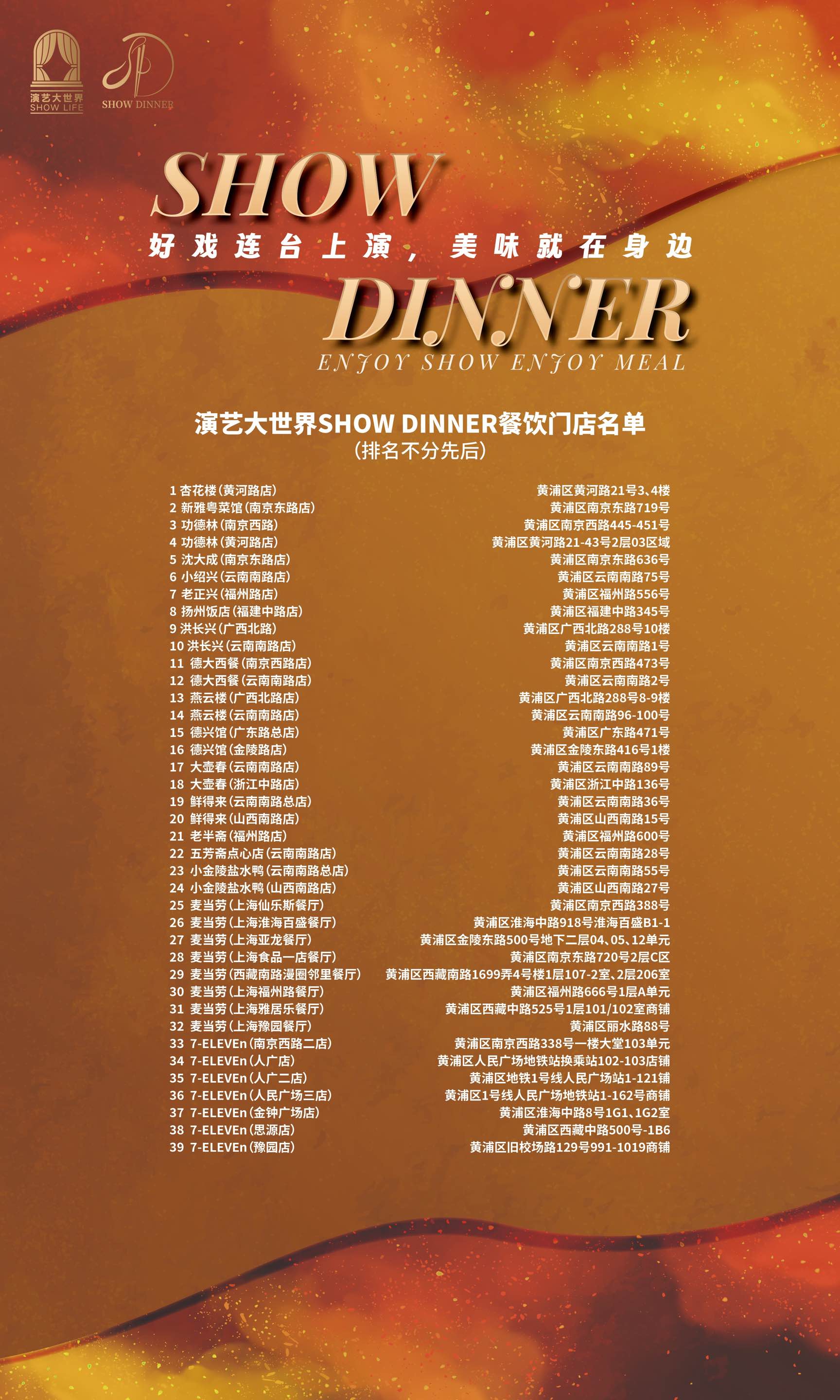 2024年一码一肖100%准确:解决看演出用餐难题，演艺大世界推出Show Dinner