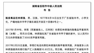 押赴刑场，执行死刑！贩卖毒品13千克，林某强伏法