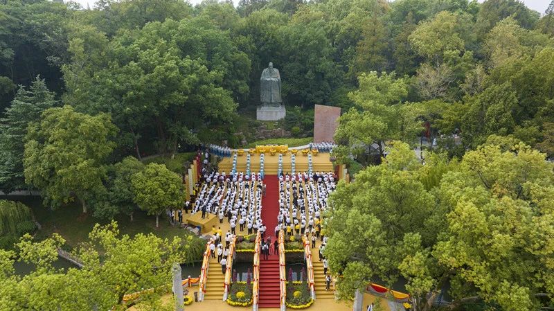 衢州举办孔子诞辰2575年祭祀典礼，挖掘阐发“南孔文化”的当代价值  第1张