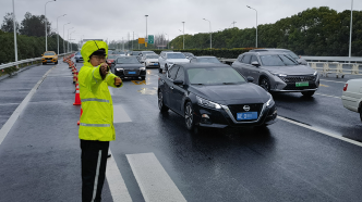 返程高峰已至，上海警方多策應(yīng)對(duì)G40長江隧橋、虹橋樞紐大客流