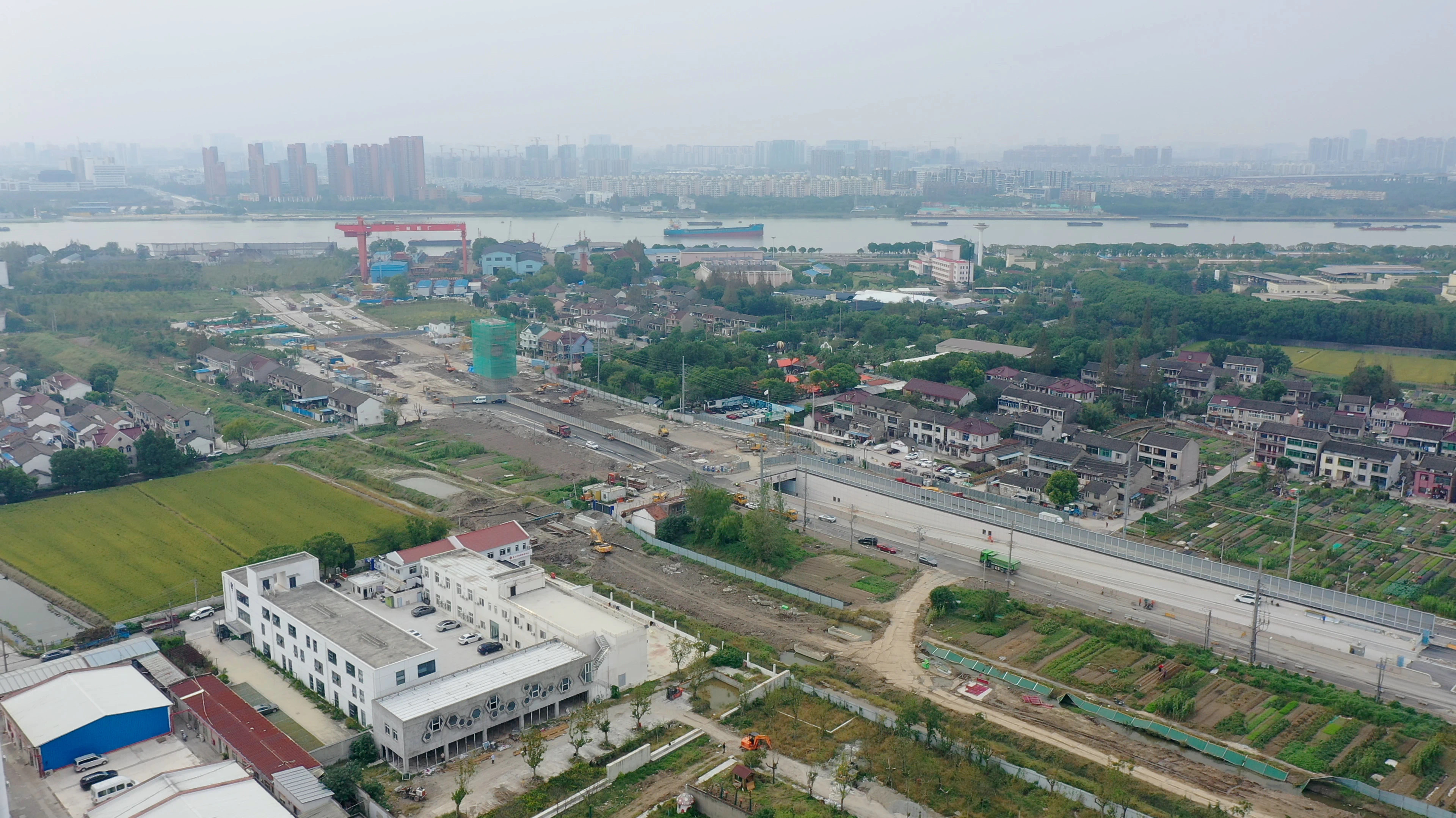 银都路隧道有望今年底通车，系上海第19条越江隧道