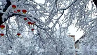 新疆阿勒泰部分地區(qū)迎來降雪天氣