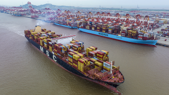 前三季度上海外貿出口同比增2.4%，船舶出口增114.9%