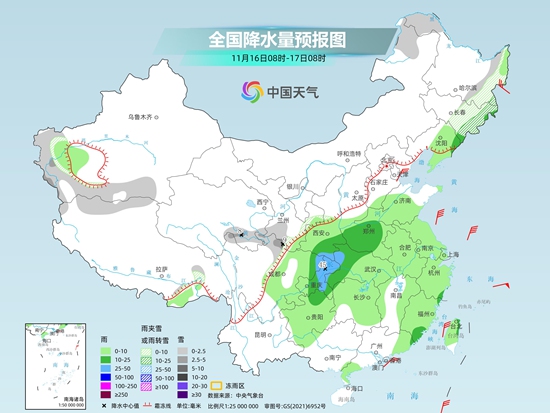 明起新一轮大范围雨雪来袭，中东部暖热持续周末起强降温将至  第4张