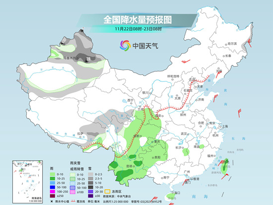 下半年首场寒潮过程将来袭，23日起中东部大风降温雨雪齐至  第1张