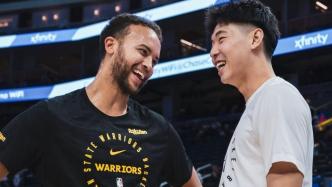 老友重聚，李凱爾崔永熙相擁NBA常規賽