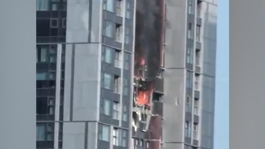 深圳湾悦府高层住宅发生爆炸,物业:明火已灭,或和燃气有关