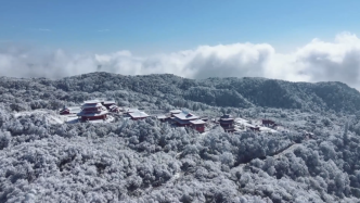 大美中国 | 重庆金佛山银装素裹，宛如童话世界