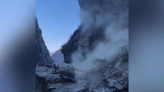 发生山体滑坡？虎跳峡景区：小范围风化石塌方，无人受伤