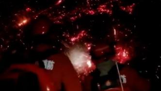 廣東肇慶發生山火燒毀25畝山林，嫌疑人供述在野外電焊作業引發