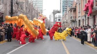 過年來上海｜在張園看非遺“龍舞”，迎接熱氣升騰的新一年