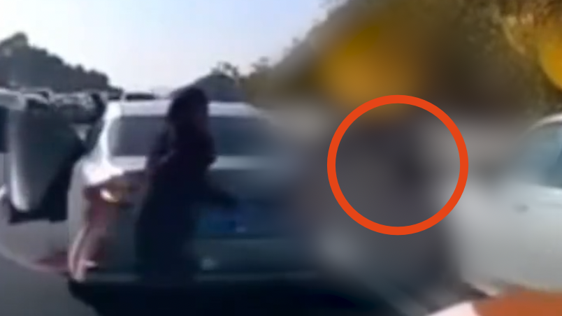 男孩高速上下車被應急車道來車撞飛,事發廣東惠州段