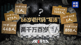 美國社保再曝黑賬：66歲老代碼“寫活”兩千萬名百歲老人