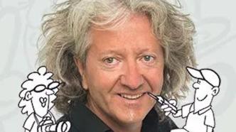 法國(guó)漫畫家“漫游上?！保嚎死锼沟侔舱故矩埮c幽默