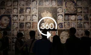 360°全景｜比敦煌還早200多年的龜茲石窟壁畫在滬首展