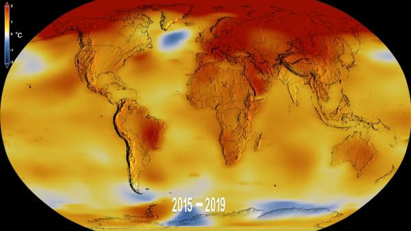 NASA：2019年是史上第二热的年份