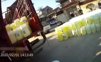 查获假冒84消毒液530桶追至制假厂房，上海警方刑拘4人