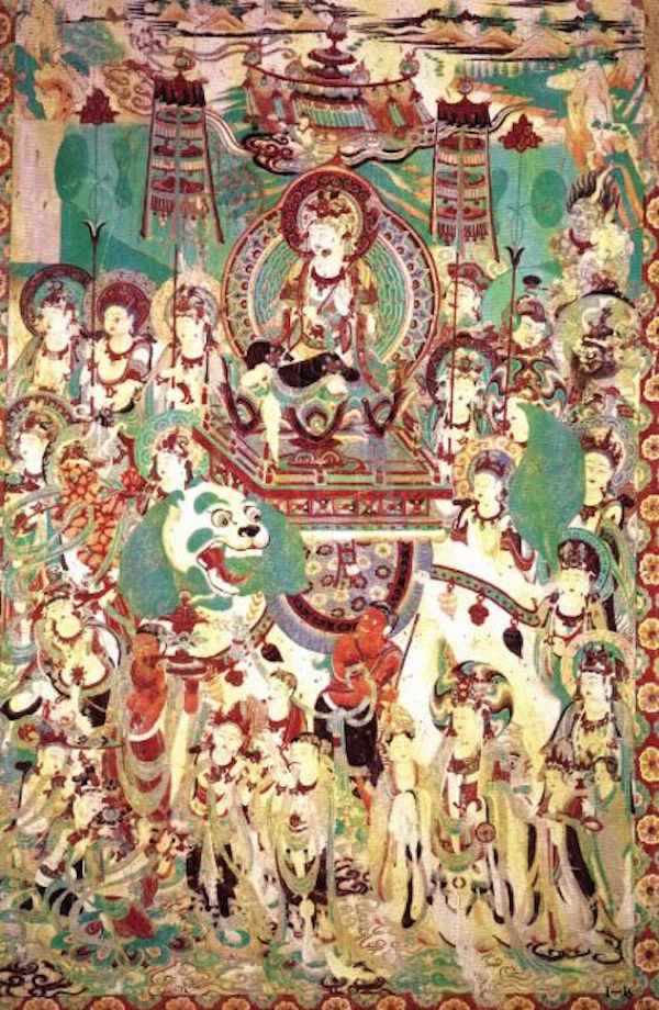 鉴赏美国人艾琳文森特镜头下的敦煌莫高窟黑白影像